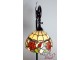 Stojací lampa Tiffany - 40*27*152 cm / E27/60w Clayre & Eef
