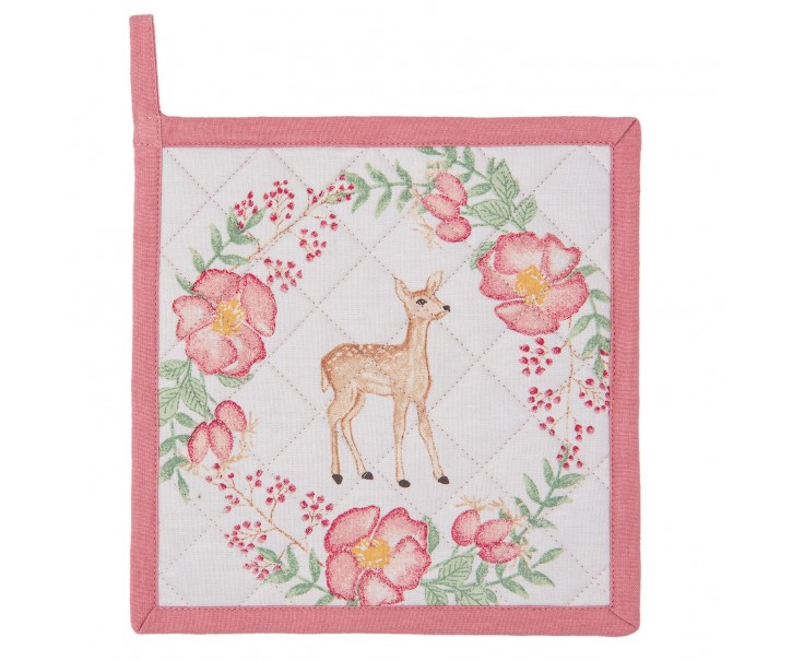 Chňapka - podložka Sweet Deer - 20*20 cm Clayre & Eef
