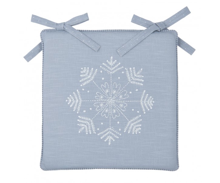 Podsedák s výplní Winter Wishes - 40*40 cm Clayre & Eef