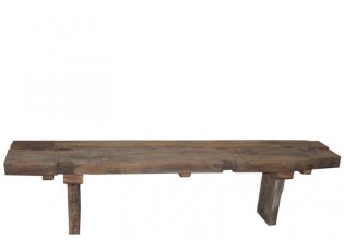 Dřevěná lavice Rough - 180*35*45 cm
