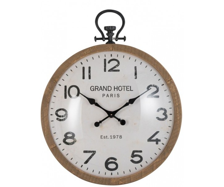 Nástěnné hodiny Grand Hotel - Ø 89*107cm J-Line by Jolipa