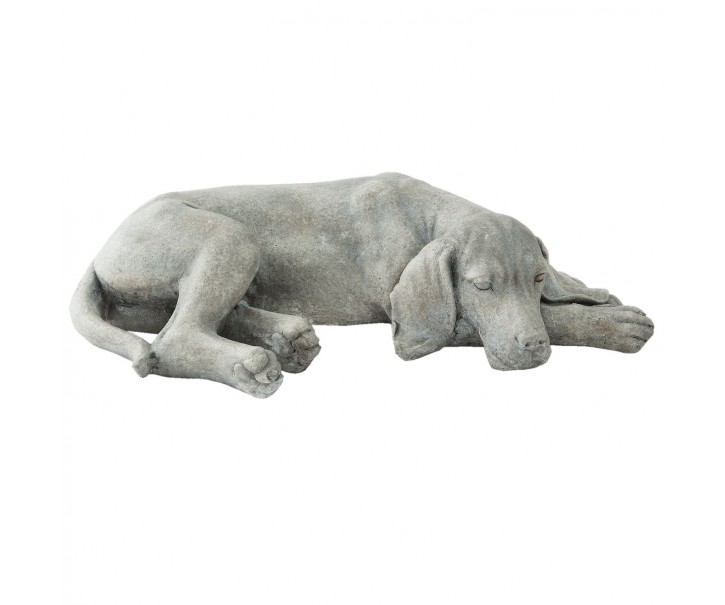 Dekorace ležící pes - 58*35*15 cm Clayre & Eef