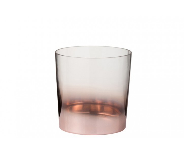 Sklenička Copper Glass - Ø 13*14 cm J-Line by Jolipa