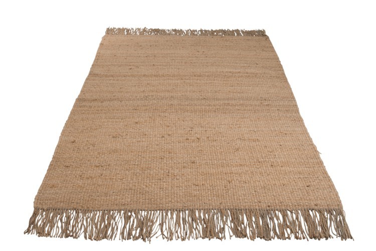 Koberec Frayed jutový s trásněmi - 200*300 cm