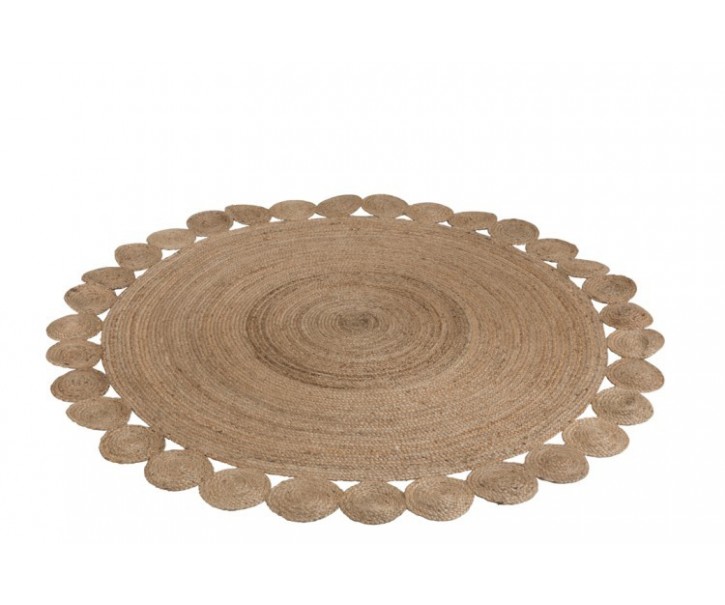 Kulatý koberec Oriental jutový - Ø220 cm J-Line by Jolipa