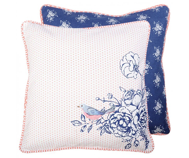 Povlak na polštář Rose Garden Blue - 40*40 cm Me&Marie