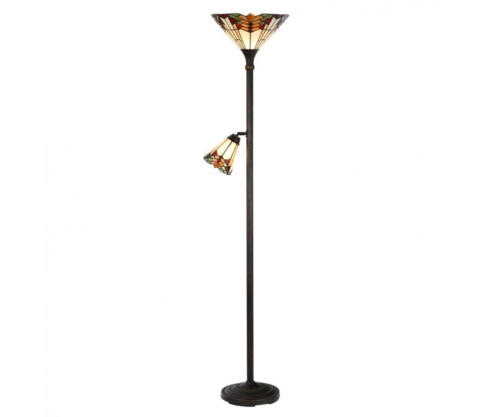 Stojací lampa Tiffany Montaq - Ø 30*178 cm Clayre & Eef