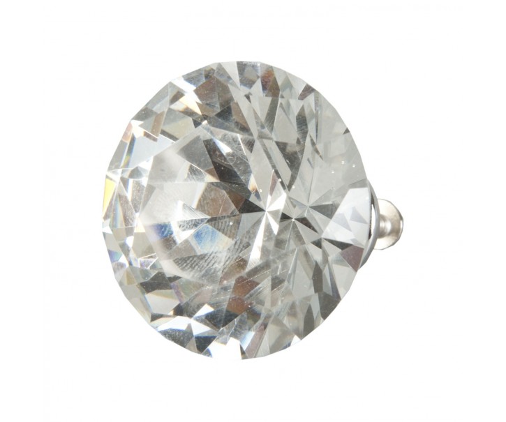 Úchytka tvar polodiamant - Ø 4 cm Clayre & Eef