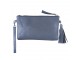 Modrá kabelka Glitter Metalic - 13*33 cm Juleeze