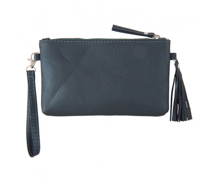 Zelená kabelka Glitter Metalic - 13*33 cm Juleeze
