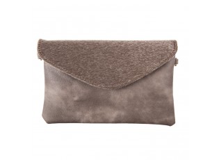 Taupe kabelka psaníčko Tiger - 24*17 cm
