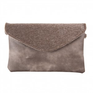 Taupe kabelka psaníčko Tiger - 24*17 cm
