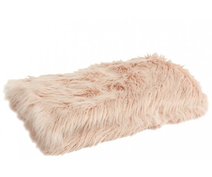 Růžový chlupatý pléd Yetti - 130*180 cm J-Line by Jolipa