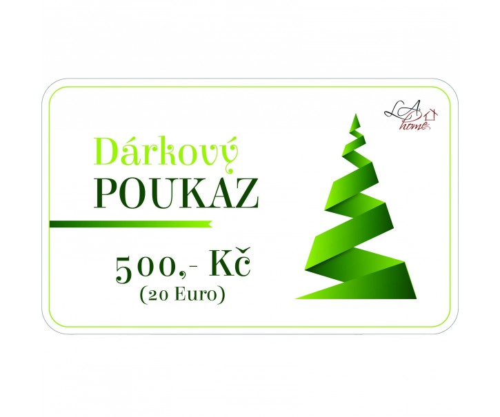 Dárkový poukaz 500 Kč Ostatn&iacute;
