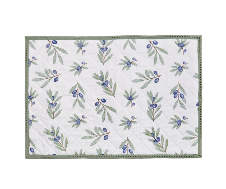 Oboustranné prostírání Olive Garden - 48*33 cm - sada 6ks Clayre & Eef