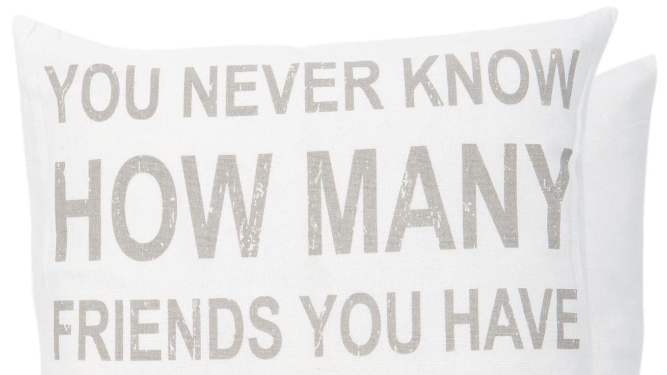Povlak na polštář You never know - 40*40cm Clayre & Eef Povlak na polštář You never know - 40*40cm Clayre & Eef