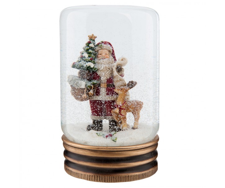 Sněžítko Santa - Ø 5*9 cm Clayre & Eef