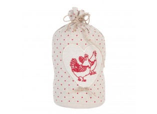 Dveřní zarážka Chicken - Ø 13*25 cm