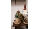 Dřevěný podnos se skleněným krytem - 16*13*20 cm Clayre & Eef