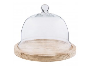 Podnos na potraviny s poklopem - Ø 23*17 cm