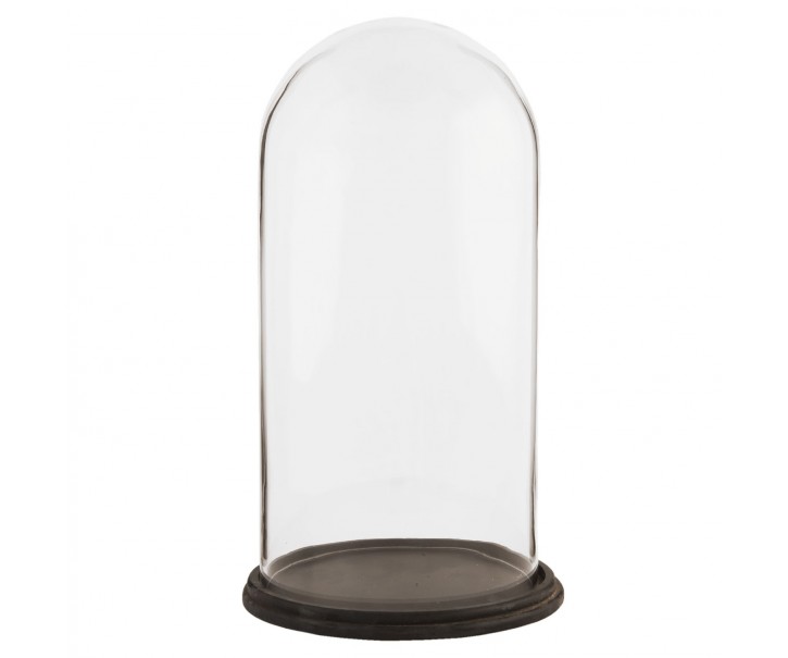 Podnos s poklopem na potraviny/dekorace - Ø 23*39 cm Clayre & Eef