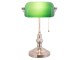 Stolní bankovní lampa GreenBank - 27*17*41 cm E27/60W Clayre & Eef