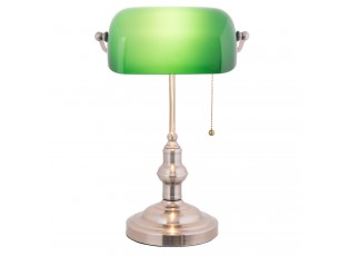 Stolní bankovní lampa GreenBank - 27*17*41 cm E27/60W