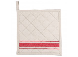 Chňapka -podložka Country Essentials red - 20*20 cm