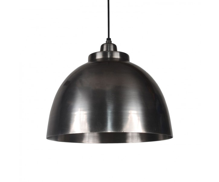 Kovové závěsné kovové světlo Capri antik stříbrná - Ø 32*22 cm Collectione