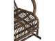 Ratanové houpací křeslo Rocking hnědé - 66*70*83 cm J-Line by Jolipa