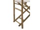 Režisérské křeslo skládací bílé - 44*58*88 cm J-Line by Jolipa