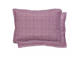 Růžový povlak na polštář - 35*50 cm