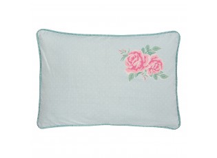 Mintový povlak na polštář Sweet Cottage Flowers - 35*50 cm