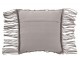 Polštář Macrame Taupe s třásněmi - 45*45 cm J-Line by Jolipa