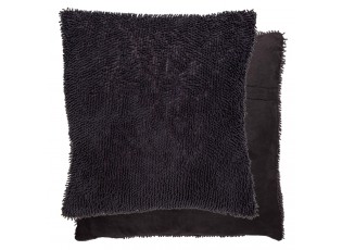 Tmavě šedý povlak na polštář - 45*45 cm