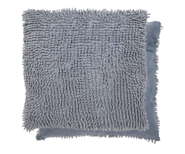 Šedý povlak na polštář - 45*45 cm Clayre & Eef