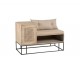 Lavice s odkládacím prostorem Woven - 100*50*65cm J-Line by Jolipa