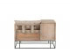 Lavice s odkládacím prostorem Woven - 100*50*65cm J-Line by Jolipa