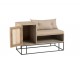 Lavice s odkládacím prostorem Woven - 100*50*65cm J-Line by Jolipa