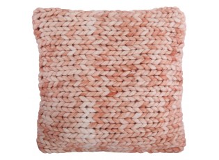 Růžovo - bílý polštář s výplní Floriano pink - 45*45cm