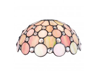 Stínidlo Rose Circles k nástěnné noze Tiffany - Ø 25*16 cm