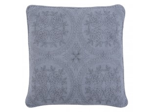 Šedý vintage povlak na polštář Quilt 181 - 50*50 cm