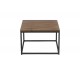 Odkládací stolek s kovovou kontrukcí Industrial - 60*60*40cm J-Line by Jolipa