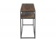Konzolový stolek s kovovou kontrukcí Industrial - 120*40*78cm J-Line by Jolipa