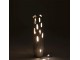 Stolní dřevěná lampa Paulownia Holes 1 - Ø 18 * 69cm J-Line by Jolipa