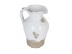 Dekorační keramický džbán s patinou Antique - 15*13*20 cm Clayre & Eef