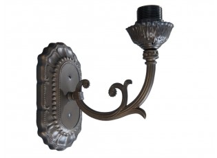 Nástěnná lampa Tiffany bez stínítka -12*22*22 cm / E27/40W