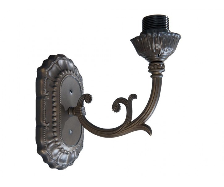 Nástěnná lampa Tiffany bez stínítka -12*22*22 cm / E27/40W Clayre & Eef