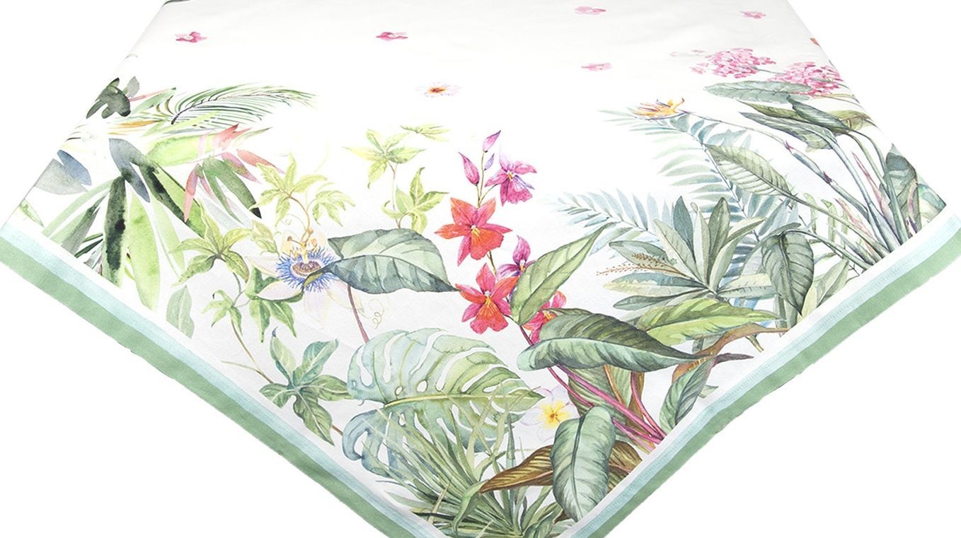 Ubrus na stůl Jungle Botanics - 150*250 cm Clayre & Eef Ubrus na stůl Jungle Botanics - 150*250 cm Clayre & Eef