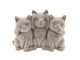 Dekorace sedící kočičky Cats - 22*10*16 cm Clayre & Eef